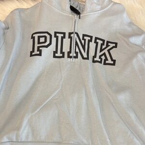 Light blue PINK Hoodie